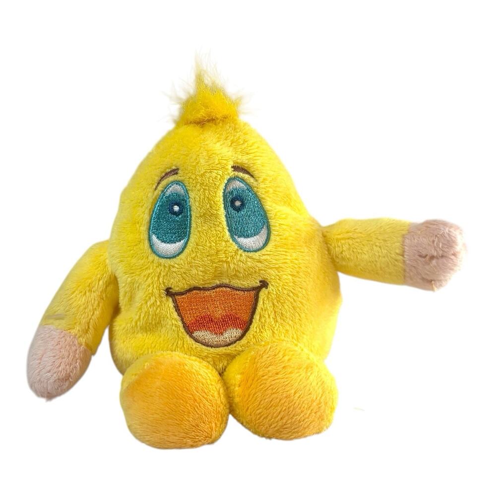 Vintage 2005 Ganz Webkinz "Yellow Wacky Zingoz" Bean Bag Plush NO CODE NO SOUND